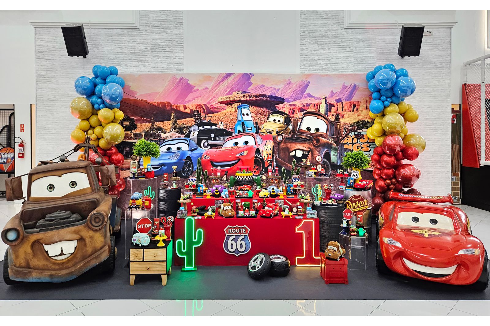 Carros Disney 6 metros